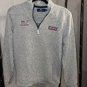 Vineyard vines American flag pullover sweatshirt